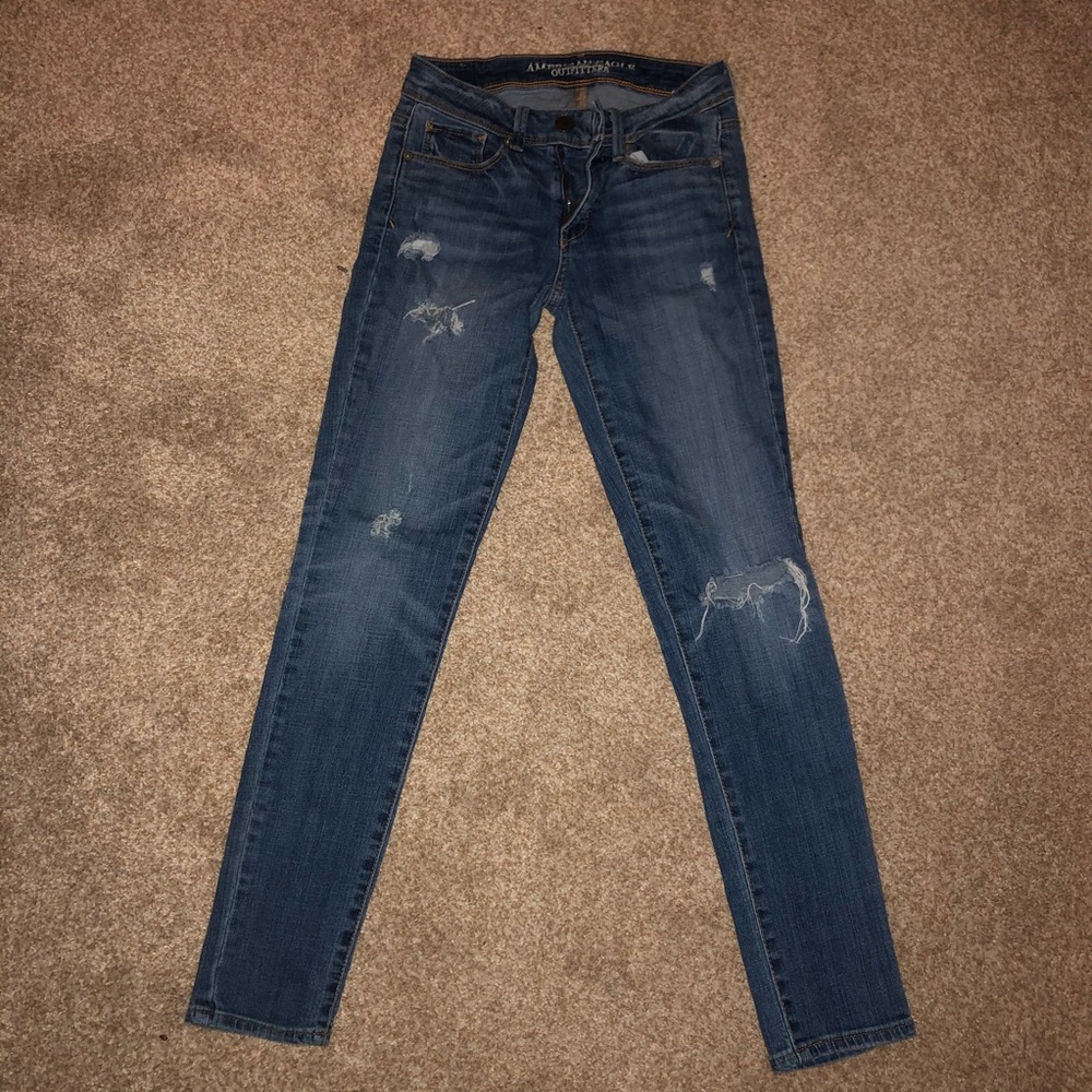 Distressed American Eagle Jeans!
